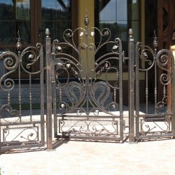 Forged gates and fences