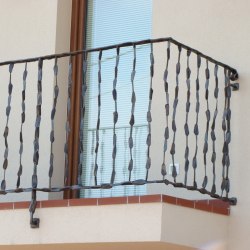 Balkónové kované zábradlie - štýlové zábradlie